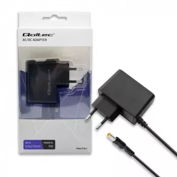 Maitinimo adapteris Qoltec 51021 Vidinis Juodas 220-240V 1.4m Laidas