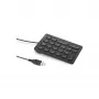 Kensington Wired Numeric Keypad, USB, 21 klavišai, nešiojamam/kompiuteriui, juoda