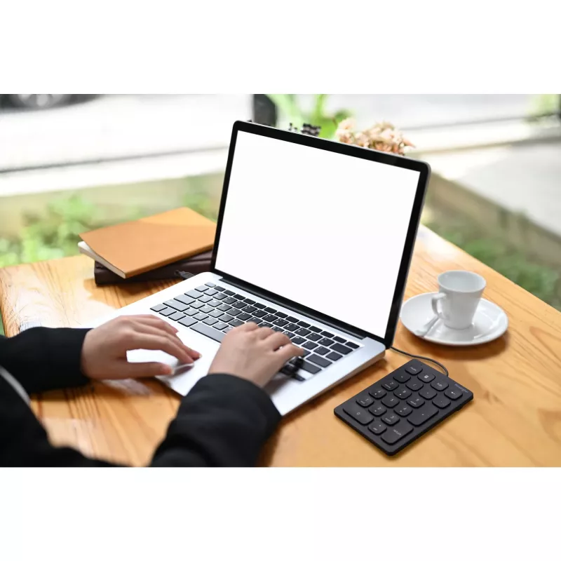 Kensington Wired Numeric Keypad, USB, 21 klavišai, nešiojamam/kompiuteriui, juoda