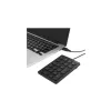 Kensington Wired Numeric Keypad, USB, 21 klavišai, nešiojamam/kompiuteriui, juoda
