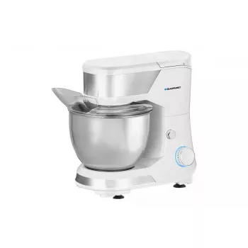 Plaktuvinis maišytuvas BLAUPUNKT SMM501 – 5 L nerūdijančio plieno dubuo, 1000 W, pakeliama galva, sukimo valdiklis, baltas