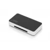 DIGITUS USB 3.0 kortelių skaitytuvas, palaiko MS/SD/SDHC/MiniSD/M2/CF/MD/SDXC korteles, 1 m USB A laidas
