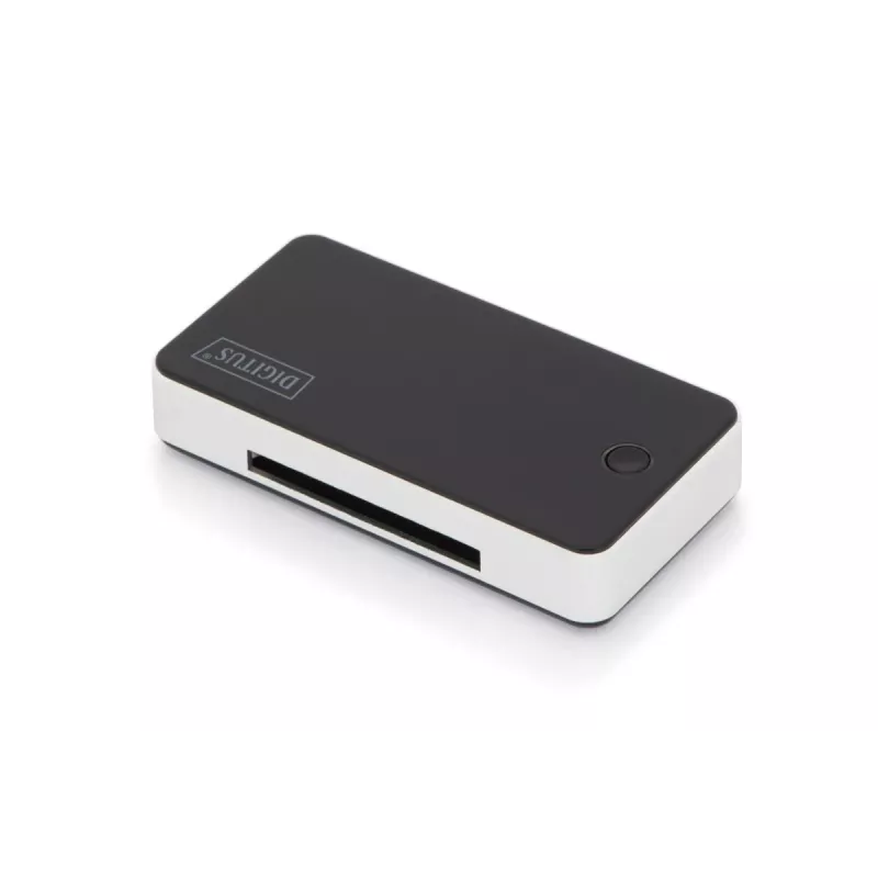 DIGITUS USB 3.0 kortelių skaitytuvas, palaiko MS/SD/SDHC/MiniSD/M2/CF/MD/SDXC korteles, 1 m USB A laidas