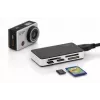 DIGITUS USB 3.0 kortelių skaitytuvas, palaiko MS/SD/SDHC/MiniSD/M2/CF/MD/SDXC korteles, 1 m USB A laidas