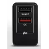 Sieninis įkroviklis AXAGON ACU-QS24 2x USB QC3.0/AFC/FCP + 5V-1,2A 24W