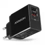 Sieninis įkroviklis AXAGON ACU-QS24 2x USB QC3.0/AFC/FCP + 5V-1,2A 24W