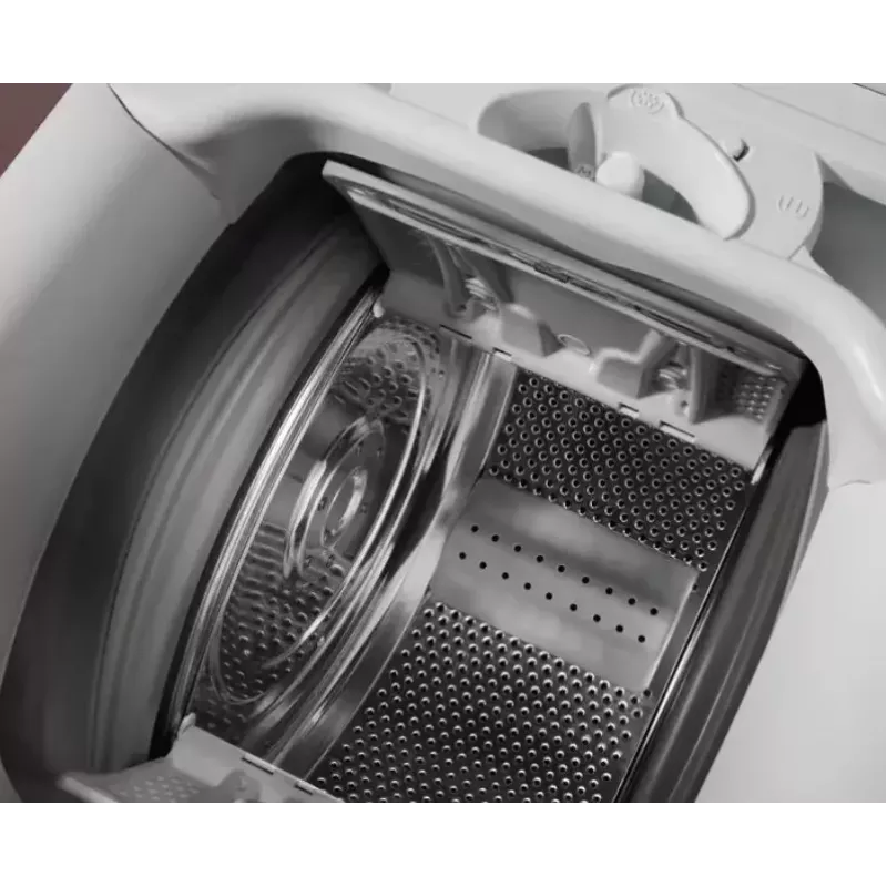 Skalbimo mašina su viršutiniu pakrovimu Electrolux EW5TN1507FP – 7 kg, 1000 aps./min., 42 l būgnas, LCD ekranas, balta