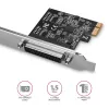 „Axagon PCEA-P1N“ PCIe – 1x lygiagretusis prievadas su SP ir LP adapteriu