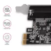 „Axagon PCEA-P1N“ PCIe – 1x lygiagretusis prievadas su SP ir LP adapteriu
