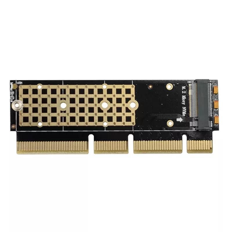 Axagon PCEM2-1U PCIe x16/x8/x4 – M.2 NVMe M-rakto lizdo adapteris 1U