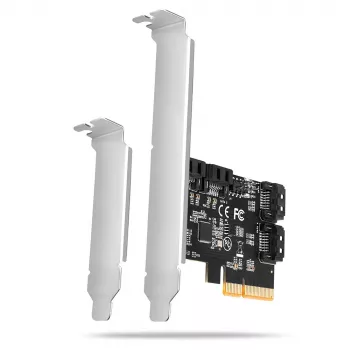 Axagon PCES-SA4X4 PCIe valdiklis - 4x vidiniai SATA 6G prievadai, ASM1164, SP & LP
