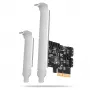 Axagon PCES-SA4X4 PCIe valdiklis - 4x vidiniai SATA 6G prievadai, ASM1164, SP & LP