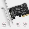Axagon PCES-SA4X4 PCIe valdiklis - 4x vidiniai SATA 6G prievadai, ASM1164, SP & LP
