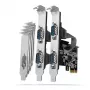 Axagon PCEA-S4N PCIe adapteris 4x RS-232 250 kbps su SP ir LP laikikliais