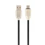 GEMBIRD Premium Rubber Micro-USB Įkrovimo ir Duomenų Laidas 2m - Juodas