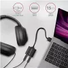 Išorinis USB garso adapteris AXAGON ADA-12 su 1x 3,5 mm lizdu ausinėms ir mikrofonui