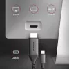 Aktyvus USB-C → HDMI 2.0a laidas Axagon RVC-HI2MC, 1.8 m, 4K/60Hz, HDR10