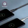 USB kabelis Axagon BUCM-CM20AB 2m USB-C juodas