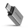 Axagon RUCM-AFA adapter USB-C (kištukas) į USB-A (lizdas), USB 3.2 Gen 2, 3A, ALU