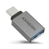 Axagon RUCM-AFA adapter USB-C (kištukas) į USB-A (lizdas), USB 3.2 Gen 2, 3A, ALU