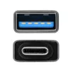 Axagon RUCM-AFA adapter USB-C (kištukas) į USB-A (lizdas), USB 3.2 Gen 2, 3A, ALU