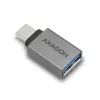 Axagon RUCM-AFA adapter USB-C (kištukas) į USB-A (lizdas), USB 3.2 Gen 2, 3A, ALU