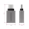 Axagon RUCM-AFA adapter USB-C (kištukas) į USB-A (lizdas), USB 3.2 Gen 2, 3A, ALU