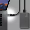 Axagon RUCM-AFA adapter USB-C (kištukas) į USB-A (lizdas), USB 3.2 Gen 2, 3A, ALU