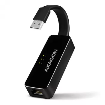 AXAGON ADE-XR USB 2.0 Type-A Fast Ethernet 10/100 adapteris, juodas, 0,023 kg
