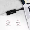 AXAGON ADE-XR USB 2.0 Type-A Fast Ethernet 10/100 adapteris, juodas, 0,023 kg