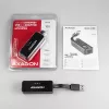 AXAGON ADE-XR USB 2.0 Type-A Fast Ethernet 10/100 adapteris, juodas, 0,023 kg