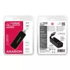 AXAGON ADE-XR USB 2.0 Type-A Fast Ethernet 10/100 adapteris, juodas, 0,023 kg