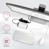 USB-C 3.2 Gen 1 šakotuvas Axagon HMC-6H4A, 4x USB-A, HDMI 4K/30Hz, PD 100W, 20cm USB-C kabelis