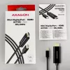 Axagon RVDM-HI14C2 Mini DisplayPort į HDMI adapterinis laidas 4K 30Hz 1,8 m