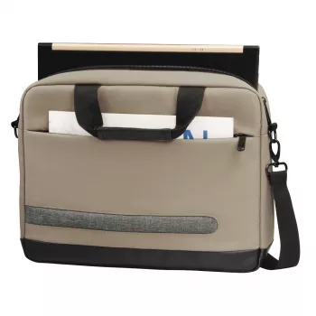 Toploader dėklas Hama Terra 33,8 cm (13,3 inch) smėlio spalvos, su rankena ir peties diržu