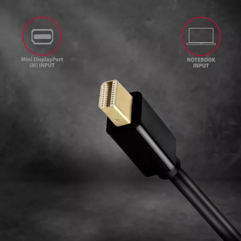 Axagon RVDM-HI14N Mini DisplayPort į HDMI 1.4 adapteris 4K/30Hz