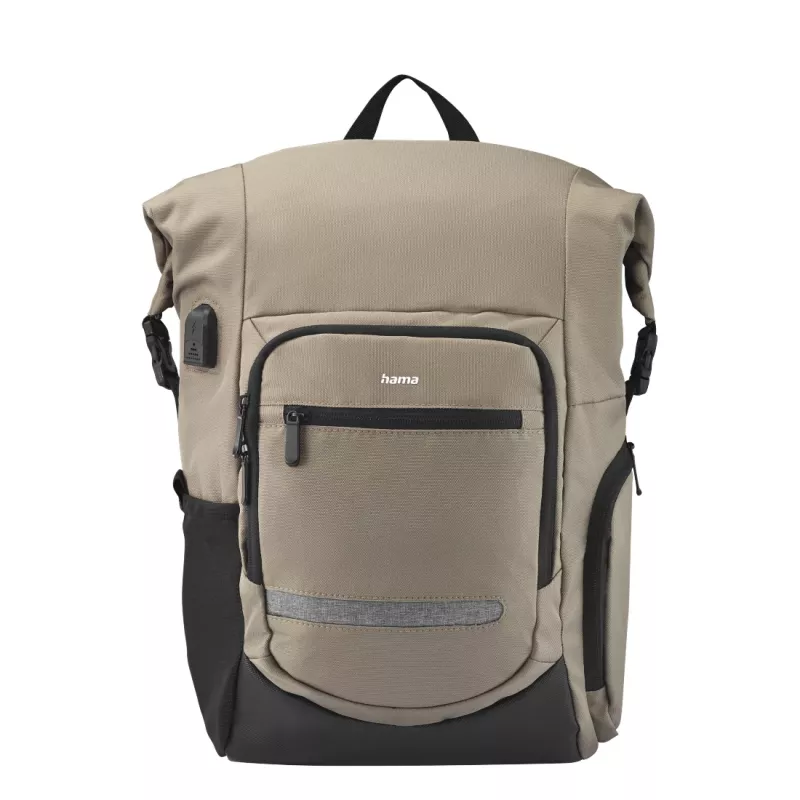 Kuprinė Hama Terra 39,6 cm (15,6 colio) smėlio, juoda