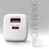 Įkroviklis Axagon ACU-PQ30W QC3.0 30W USB-C baltas