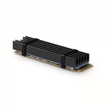 Axagon CLR-M2L10 Pasyvus aliumininis radiatorių šilumos šalintuvas M.2 SSD diskams, dydis 2280, aukštis 10 mm