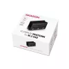 Axagon CLR-M2XL Pasyvus aliumininis radiatorius vienpusiams ir dvipusiams M.2 SSD diskams, dydis 2280, aukštis 36 mm
