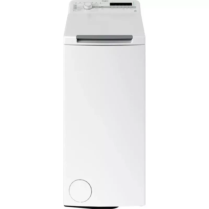 Whirlpool NTDLR 7220SS PL/N skalbimo mašina, viršutinis pakrovimas, 7 kg, 1200 aps./min., balta