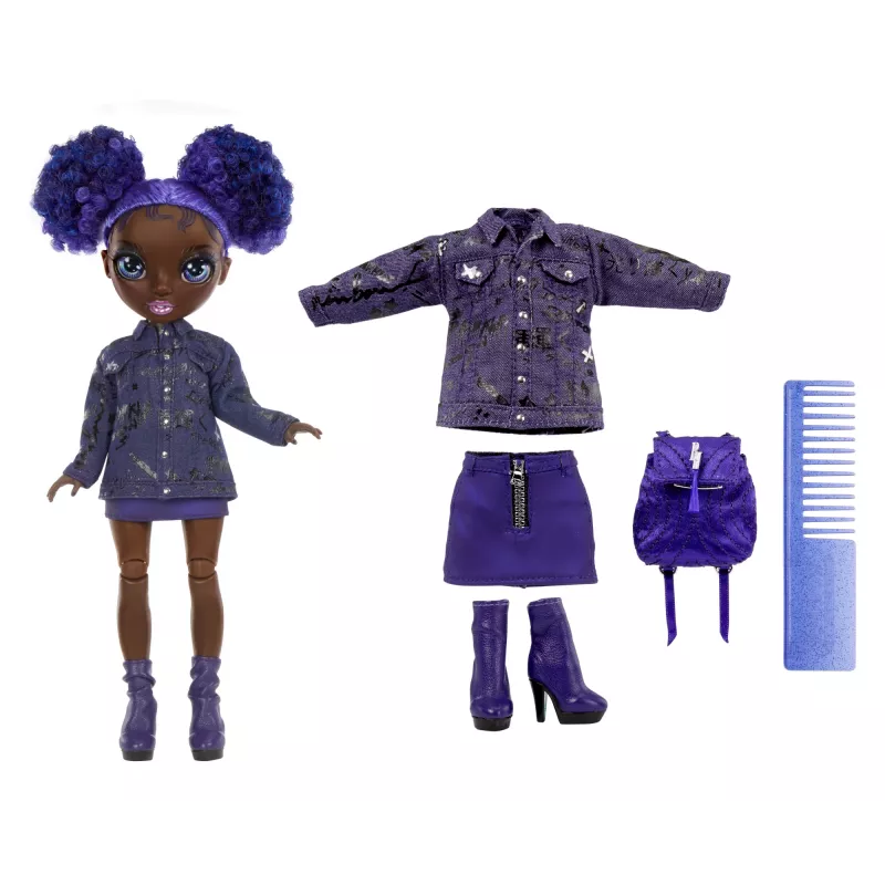 Rainbow High Junior High Lėlė 2 serija – Krystal, Mados lėlė, Mergaitė, 6 m., Berniukas/Mergaitė, 230 mm, Įvairiaspalvė
