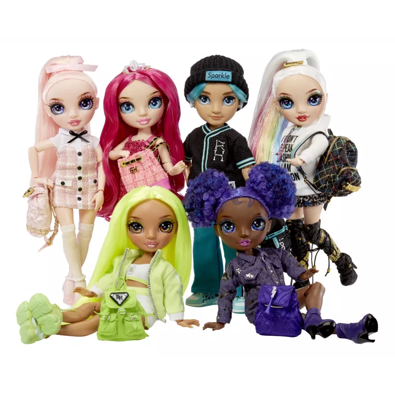 Rainbow High Junior High Lėlė 2 serija – Krystal, Mados lėlė, Mergaitė, 6 m., Berniukas/Mergaitė, 230 mm, Įvairiaspalvė