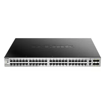 D-Link DGS-3130-54PS/E tinklo jungiklis valdomas L3 Gigabit Ethernet (10/100/1000) Power over Ethernet (PoE) pilka