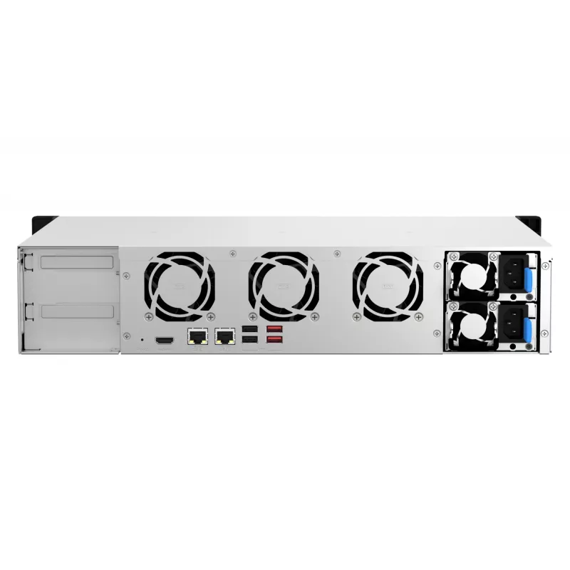 QNAP TS-864EU-RP-8G NAS / saugojimo serveris 2U Intel Celeron N5095 8 GB DDR4 0 TB QNAP Turbo System juodas