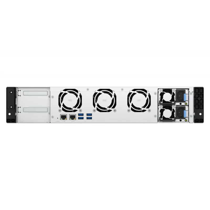 QNAP TS-855EU-RP NAS Rack (2U) Intel Atom® C5125 8 GB DDR4 0 TB QuTS hero Juoda