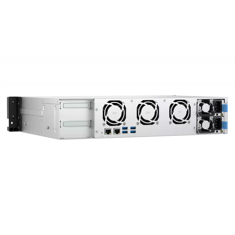 QNAP TS-855EU-RP NAS Rack (2U) Intel Atom® C5125 8 GB DDR4 0 TB QuTS hero Juoda