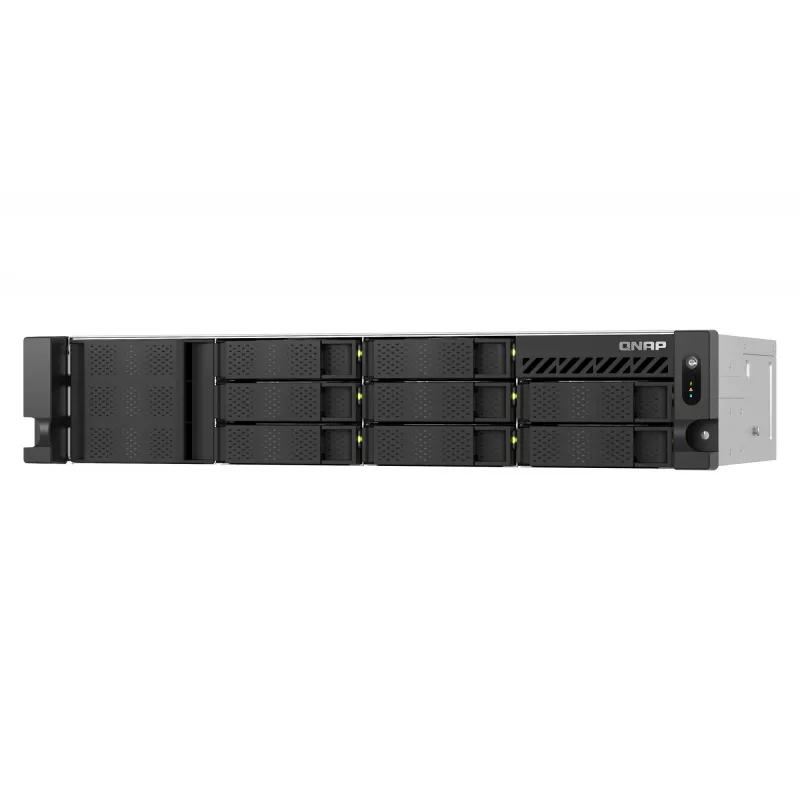 QNAP TS-855EU-RP NAS Rack (2U) Intel Atom® C5125 8 GB DDR4 0 TB QuTS hero Juoda