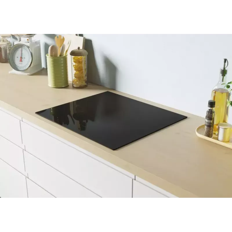Candy CTP6SC4/E1 Juoda Įmontuojama 59 cm Zoninė Indukcinė Kaitlentė 4 Zonos Su Įmontuotu Gartraukiu