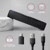 Išorinis HDD/SSD dėklas Axagon EE25-GTR USB-C 3.2 Gen 2 juodas 2.5 colio